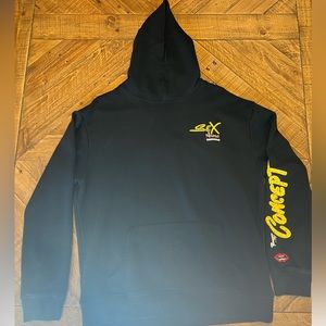 Women’s “Sex Records” “Concept” Black Hoodie Size XL *Explicit*